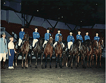 Drill Team at CT Morgan Horse Show (2000)